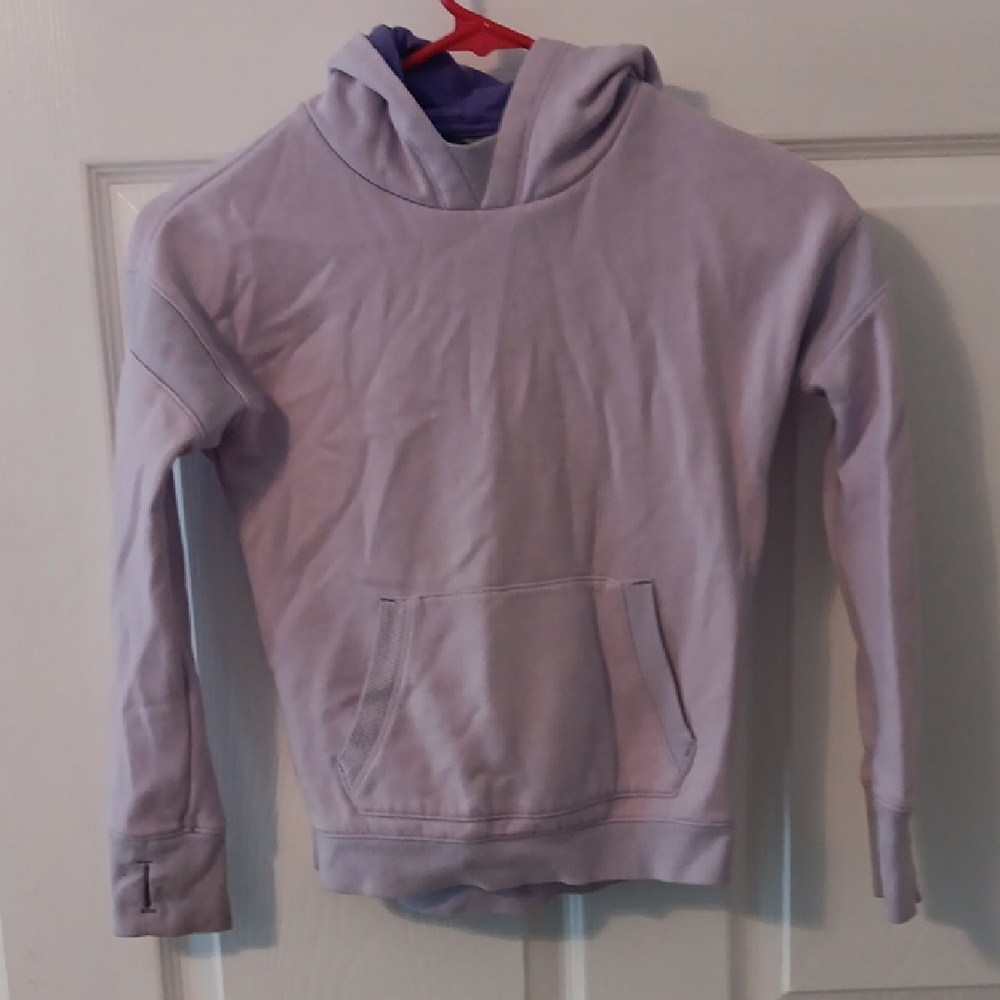 Lavender Hoodie with Front Pocket